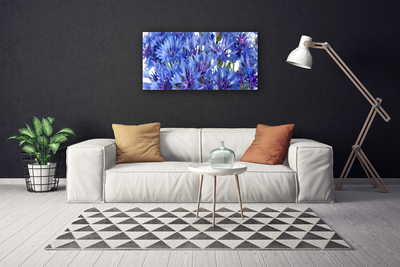 Canvas Wall art Flowers floral purple