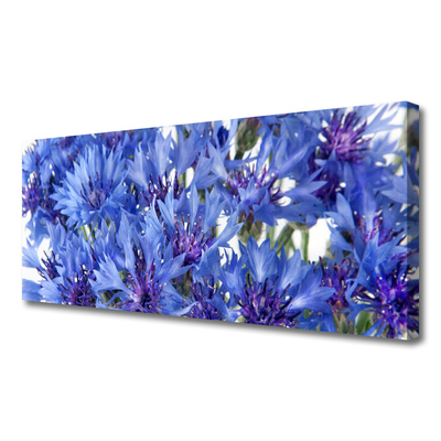 Canvas Wall art Flowers floral purple