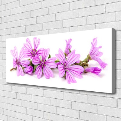 Canvas Wall art Flowers floral pink