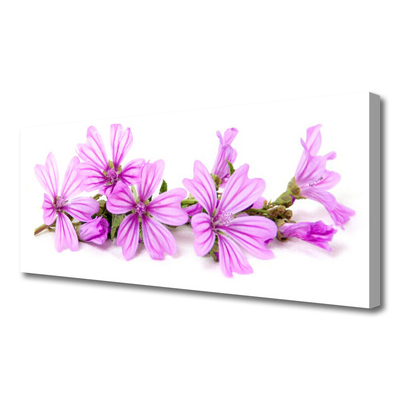 Canvas Wall art Flowers floral pink