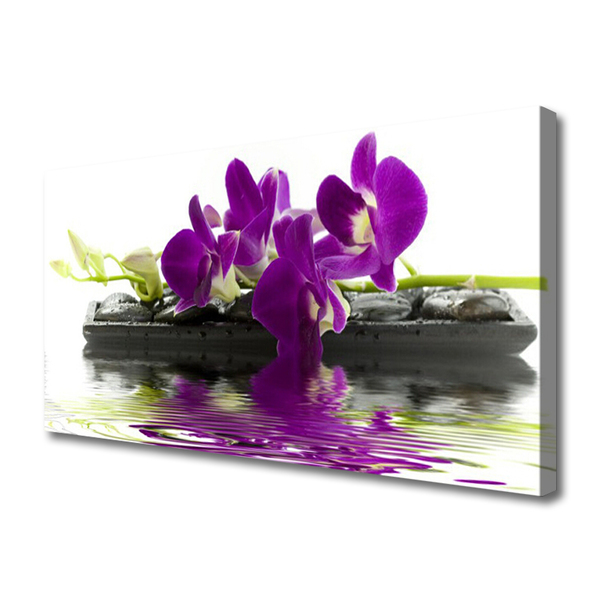 Canvas Wall art Flowers floral pink