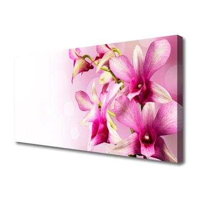 Canvas Wall art Flowers floral pink