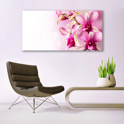 Canvas Wall art Flowers floral pink