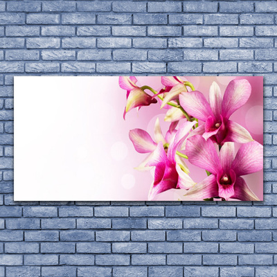 Canvas Wall art Flowers floral pink