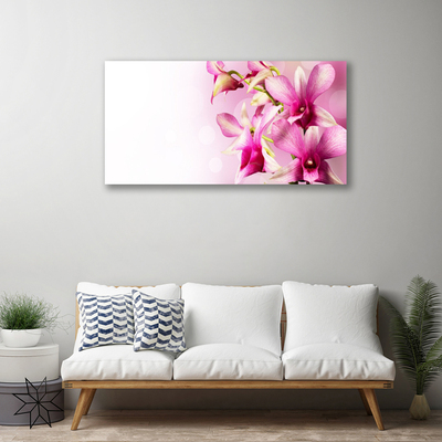 Canvas Wall art Flowers floral pink