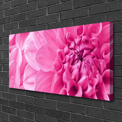 Canvas Wall art Flowers floral pink