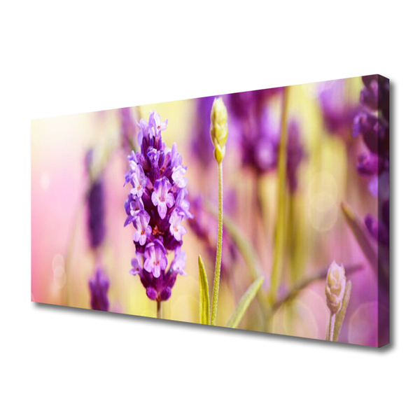 Canvas Wall art Flowers floral pink