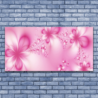 Canvas Wall art Abstract art pink