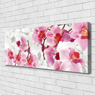 Canvas Wall art Flowers floral pink