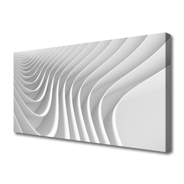 Canvas Wall art Abstract art white