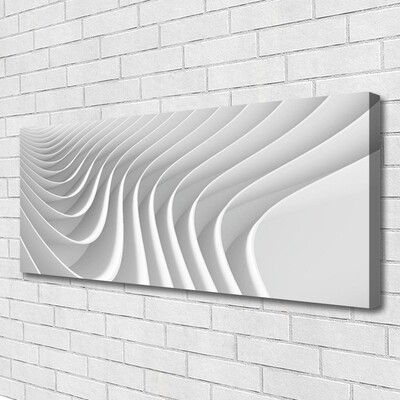 Canvas Wall art Abstract art white