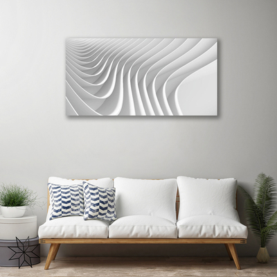 Canvas Wall art Abstract art white