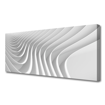 Canvas Wall art Abstract art white