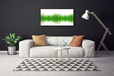 Canvas Wall art Grass nature green