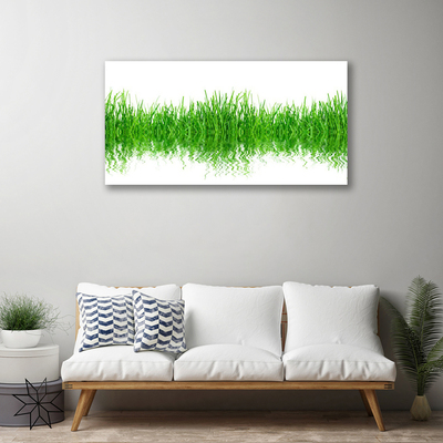 Canvas Wall art Grass nature green