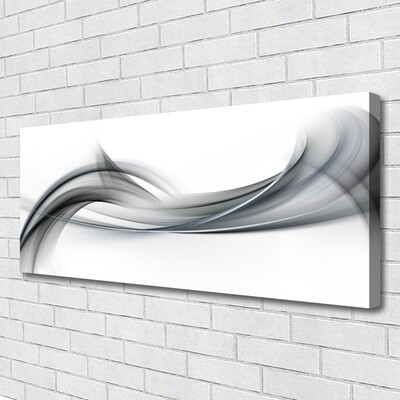 Canvas Wall art Abstract art grey white