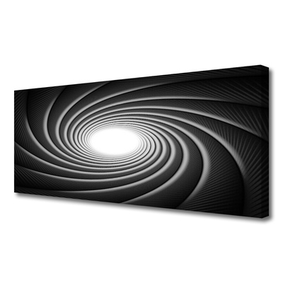 Canvas Wall art Abstract art grey white black