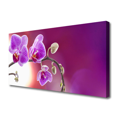 Canvas Wall art Flowers floral pink