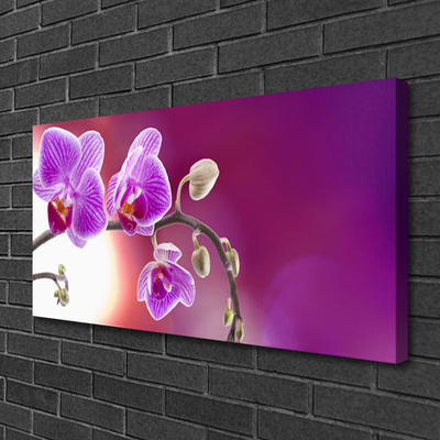 Canvas Wall art Flowers floral pink