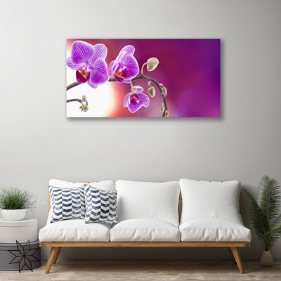 Canvas Wall art Flowers floral pink