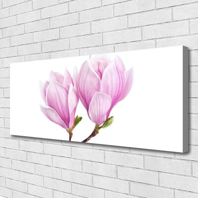 Canvas Wall art Flower floral pink