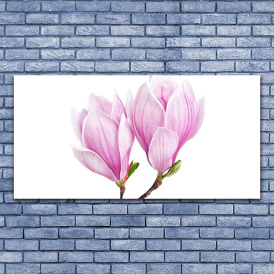 Canvas Wall art Flower floral pink