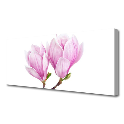 Canvas Wall art Flower floral pink