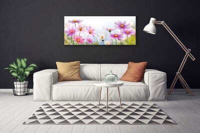 Canvas Wall art Flowers floral pink