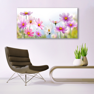 Canvas Wall art Flowers floral pink