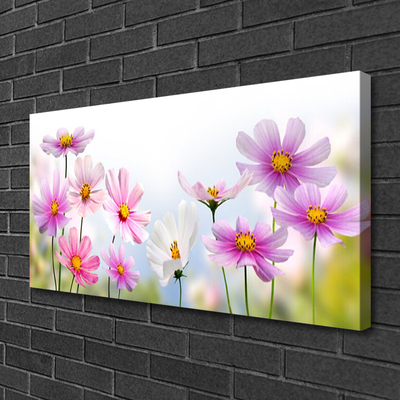 Canvas Wall art Flowers floral pink