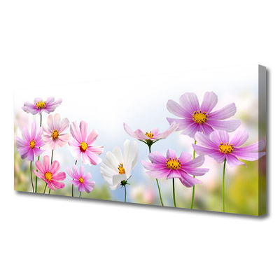 Canvas Wall art Flowers floral pink