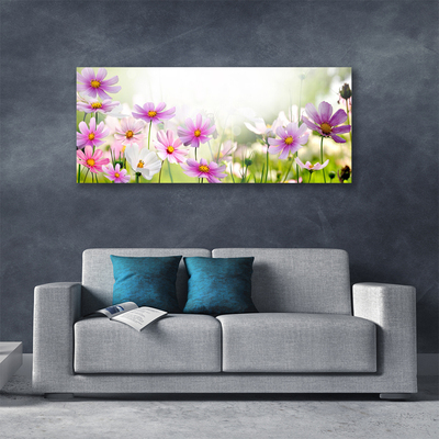 Canvas Wall art Flowers floral pink