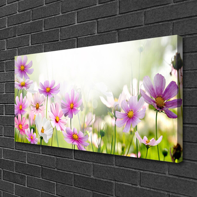 Canvas Wall art Flowers floral pink