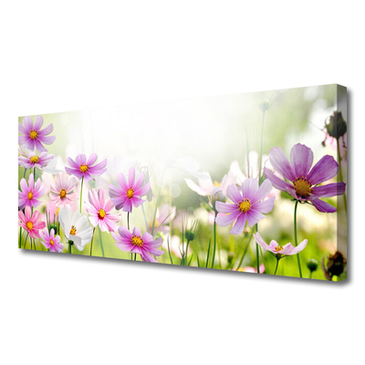 Canvas Wall art Flowers floral pink