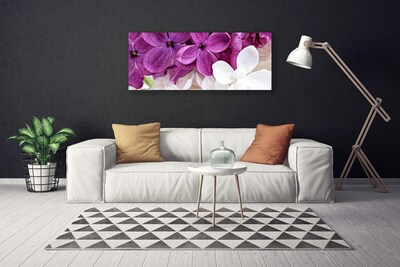 Canvas Wall art Flowers floral pink white