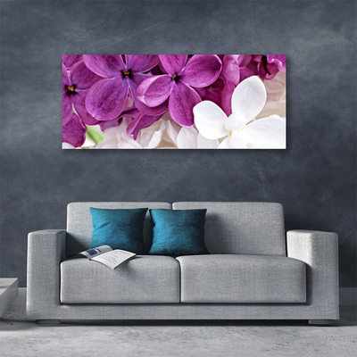 Canvas Wall art Flowers floral pink white