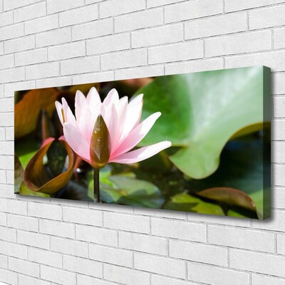 Canvas Wall art Flower floral pink