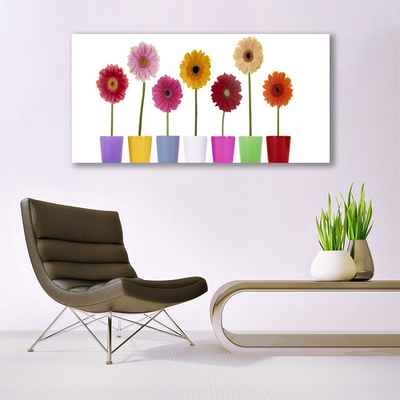 Canvas Wall art Flowers floral multi