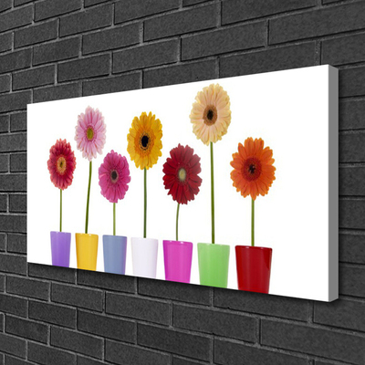 Canvas Wall art Flowers floral multi