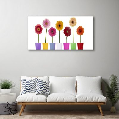 Canvas Wall art Flowers floral multi