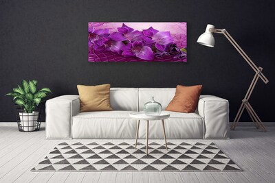 Canvas Wall art Flowers floral pink