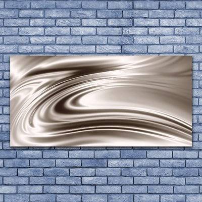 Canvas Wall art Abstract art grey brown