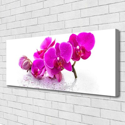 Canvas Wall art Flowers floral pink