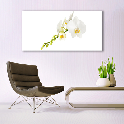 Canvas Wall art Flowers floral white