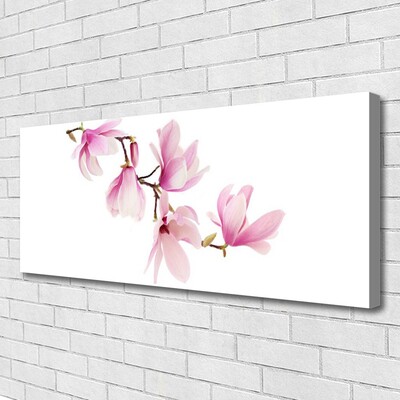 Canvas Wall art Flowers floral pink