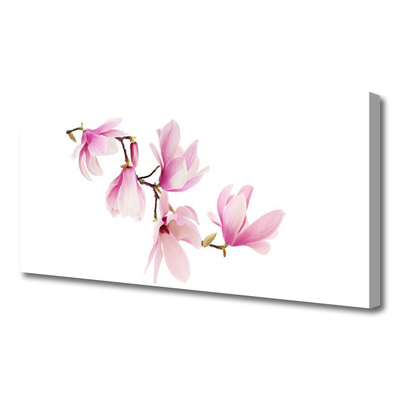 Canvas Wall art Flowers floral pink