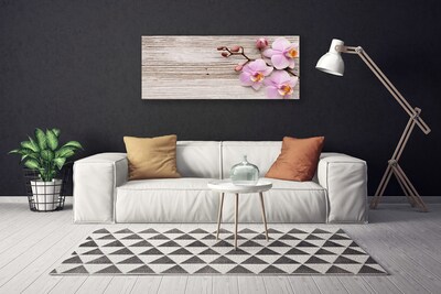 Canvas Wall art Flowers floral pink