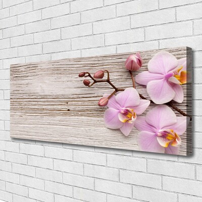 Canvas Wall art Flowers floral pink