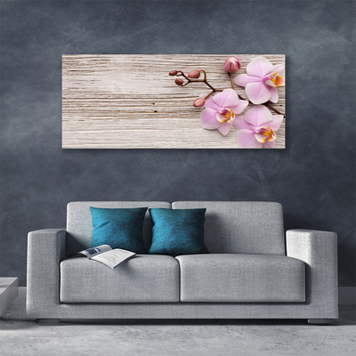 Canvas Wall art Flowers floral pink