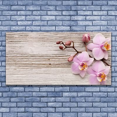 Canvas Wall art Flowers floral pink